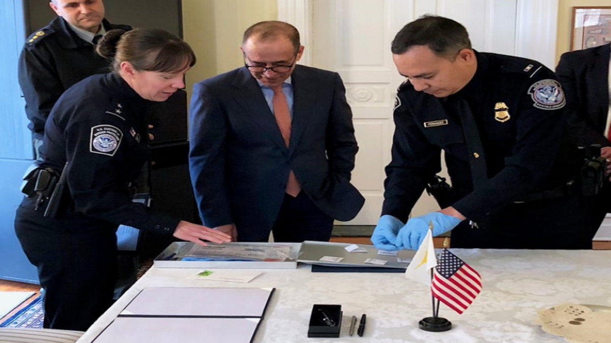 Baltimore CBP Repatriates Priceless Artifacts to Cyprus Government&nbsp;Officials