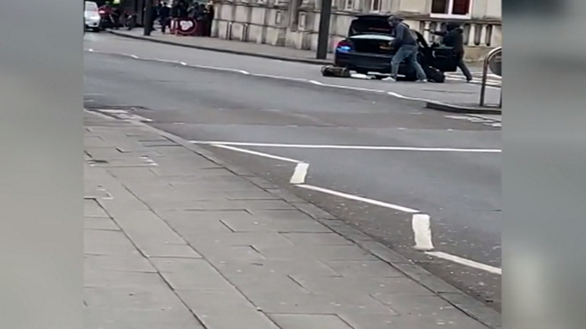 Man shot by police in London after&nbsp;stabbings