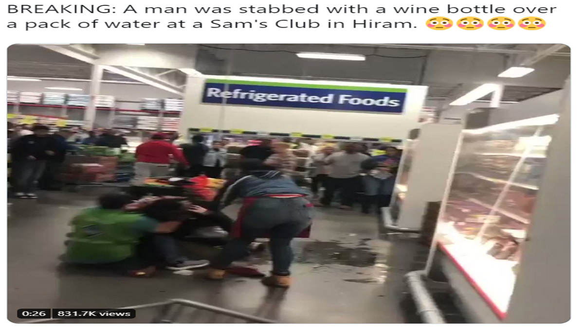Video: Fight Incident at Sam’s Club in&nbsp;Georgia