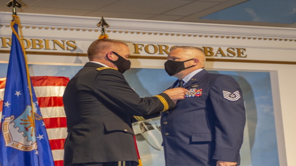 Georgia Air Guardsman earns Purple Heart for Heroic Actions in Afghanistan